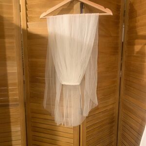 Made with love bridal veil